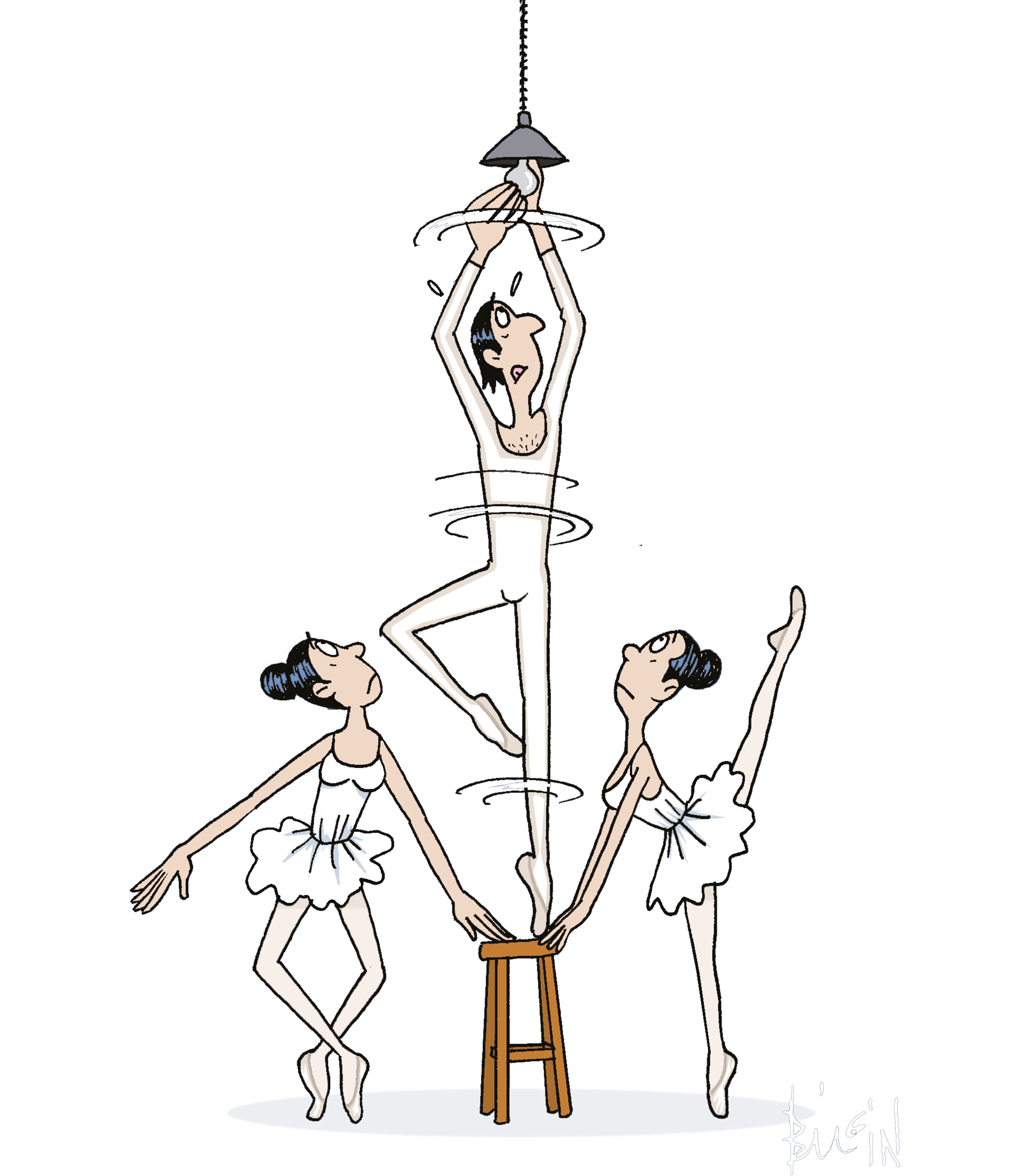 Ballet- T Shirt by Mustafa Bilgin