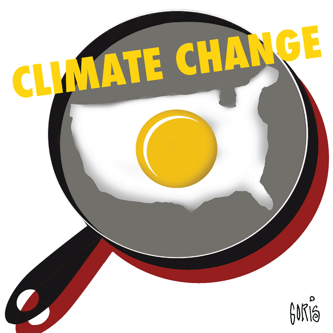 Climate Change -Hoodie by Dennis Goris