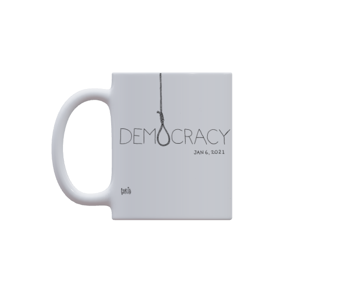 Democracy - Mug by Dennis Goris