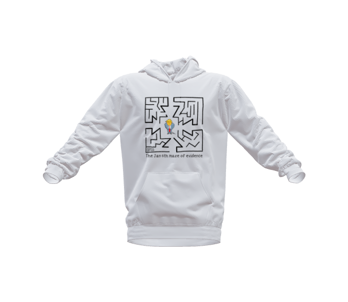 Maze of Evidence - Hoodie by Dennis Goris