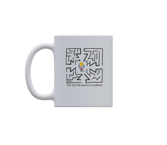 Maze of Evidence - Mug by Dennis Goris