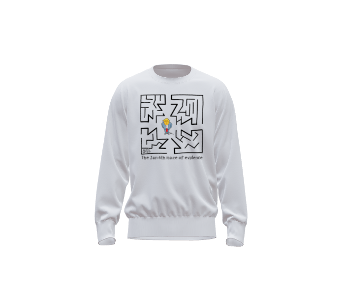 Maze of Evidence - Sweatshirt by Dennis Goris