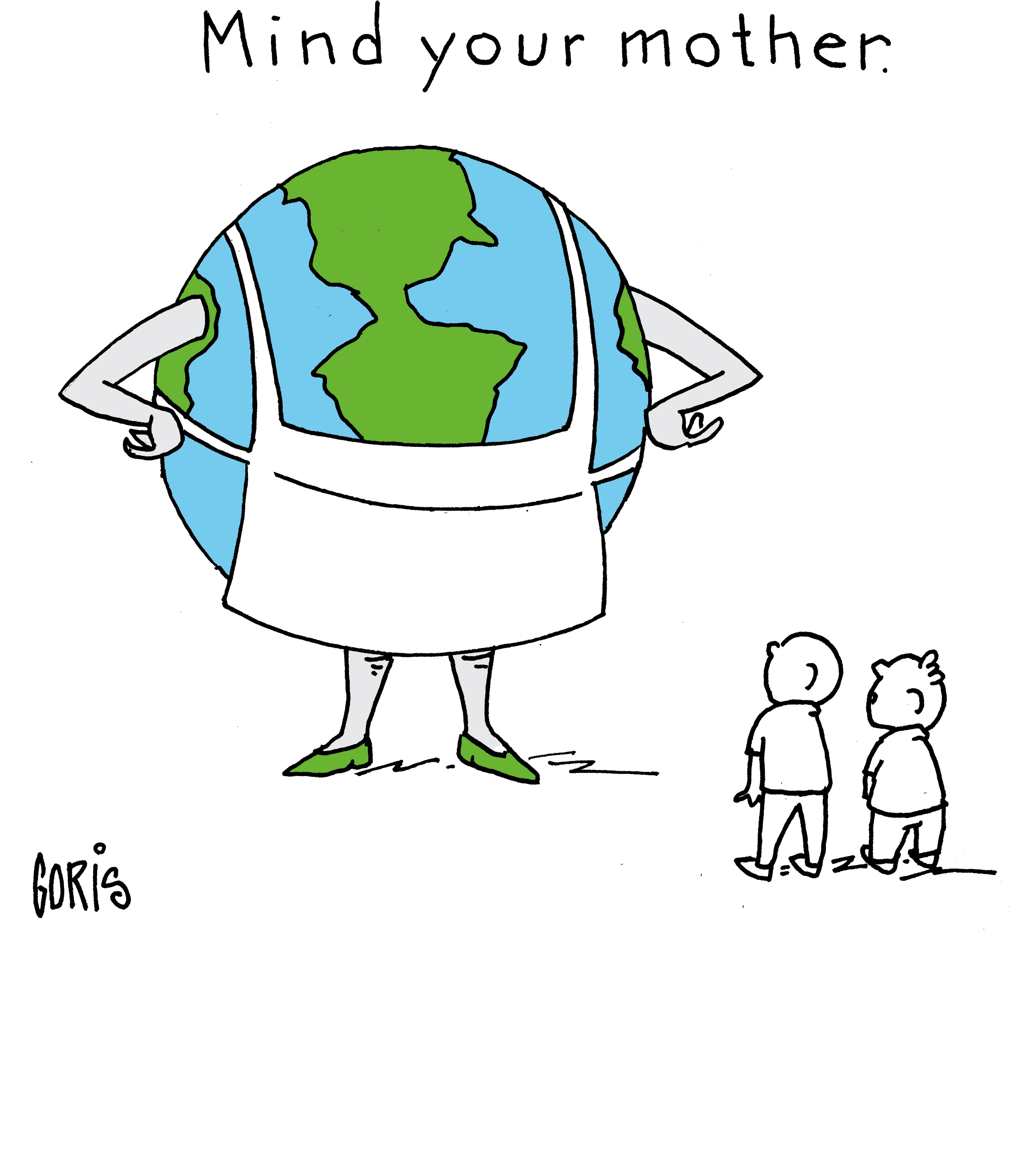 Mother Earth- Hoodie by Dennis Goris