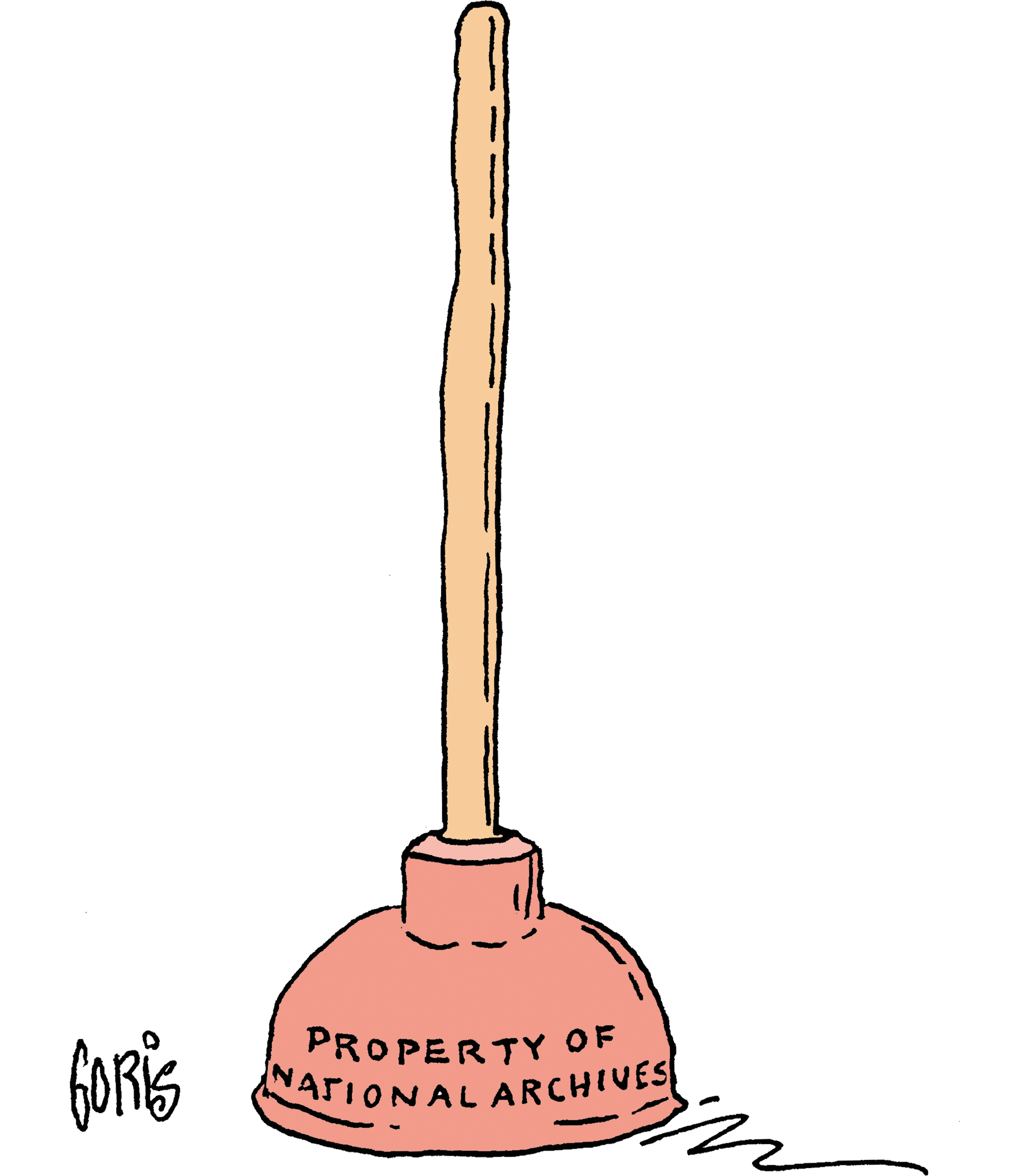 NAT Archive Plunger - Hoodie by Dennis Goris