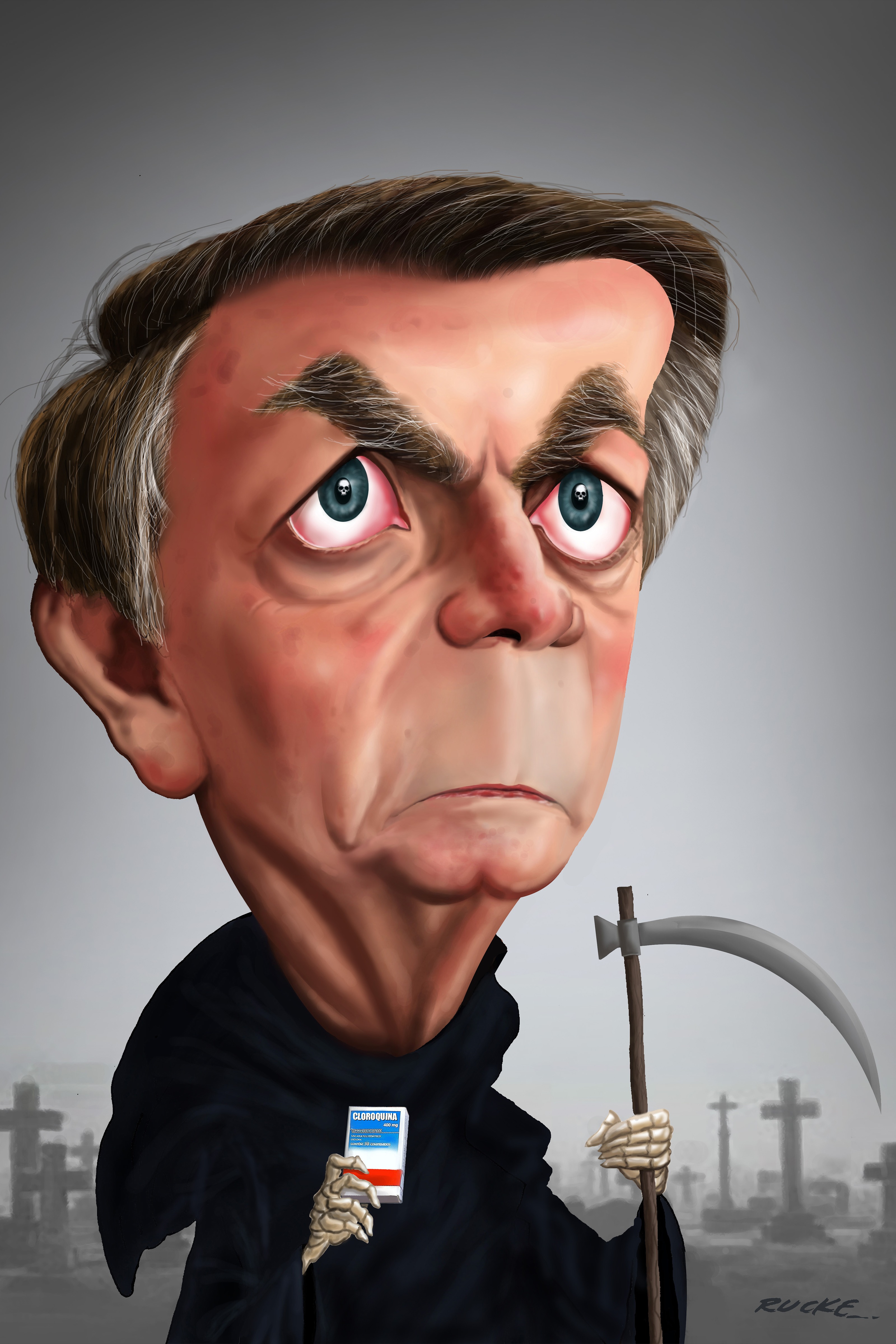 Bolsonaro Caricature