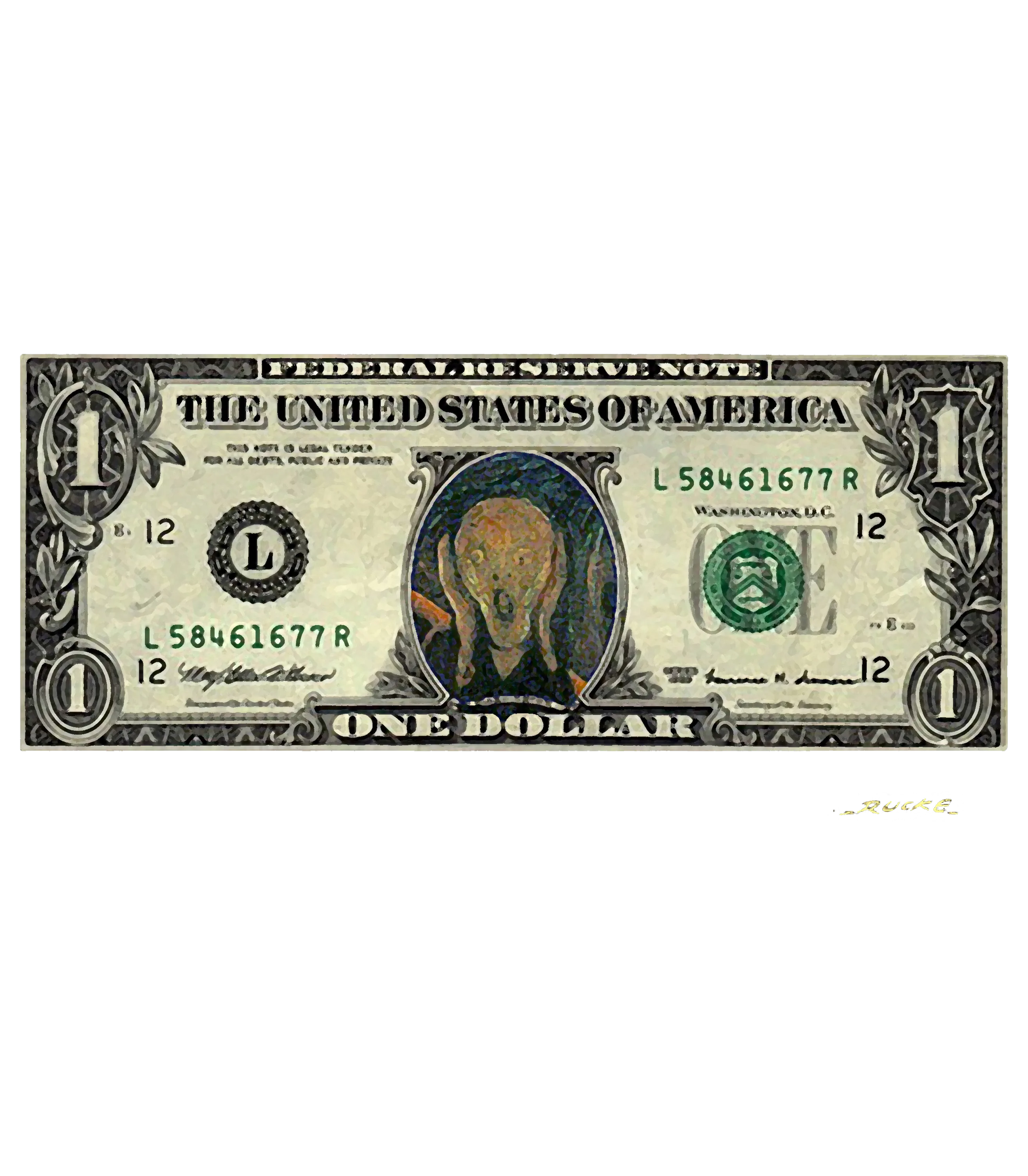 Uncle Sam in panic