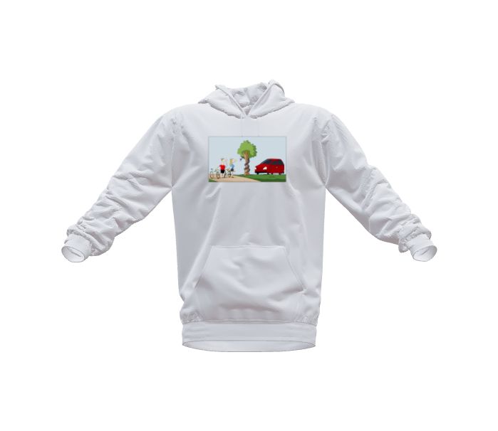 Adam and Eve - Hoodie by Rucke Souza