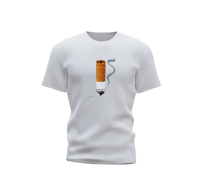 Cigarette - T-Shirt by Rucke Souza