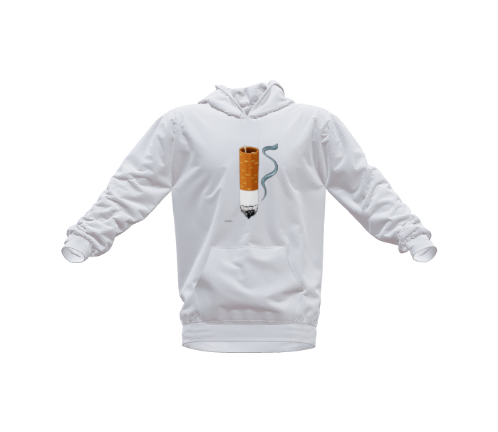 Cigarette - Hoodie by Rucke Souza