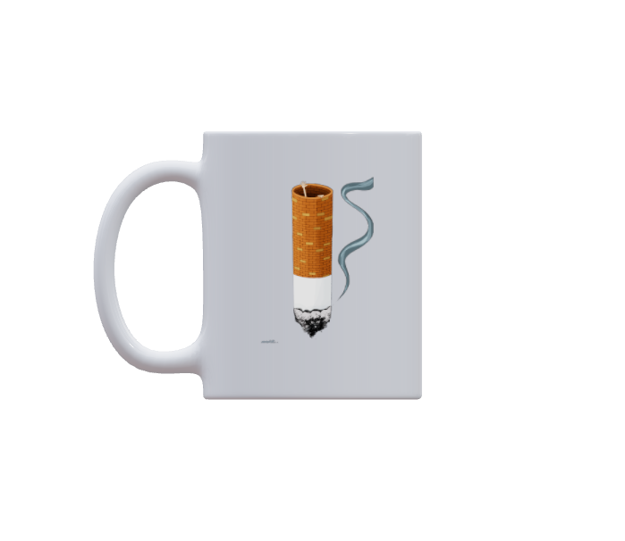 Cigarette - Mug by Rucke Souza