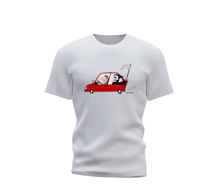 A Death Hitch Hike - T-shirt by Rucke Souza