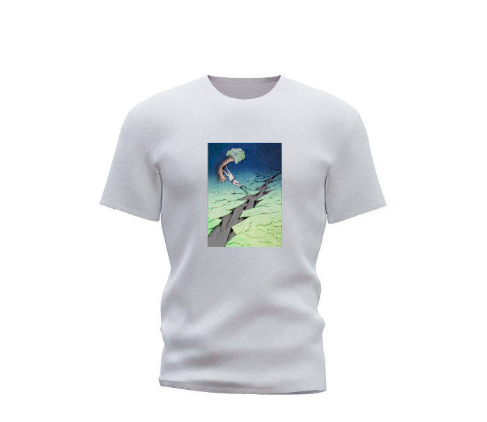 Earthquake and Nature T-shirt by Oguz Gurel