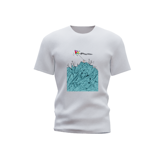 A Kite - T Shirt by Oguz Gurel