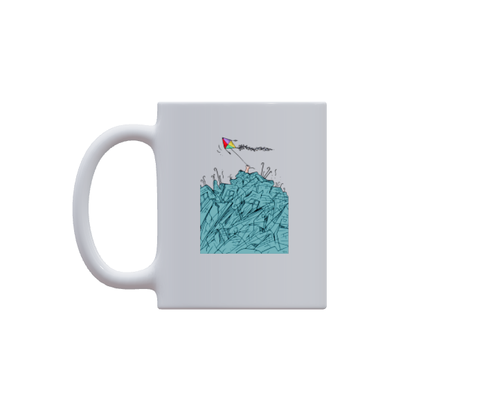 A Kite - Mug by Oguz Gurel