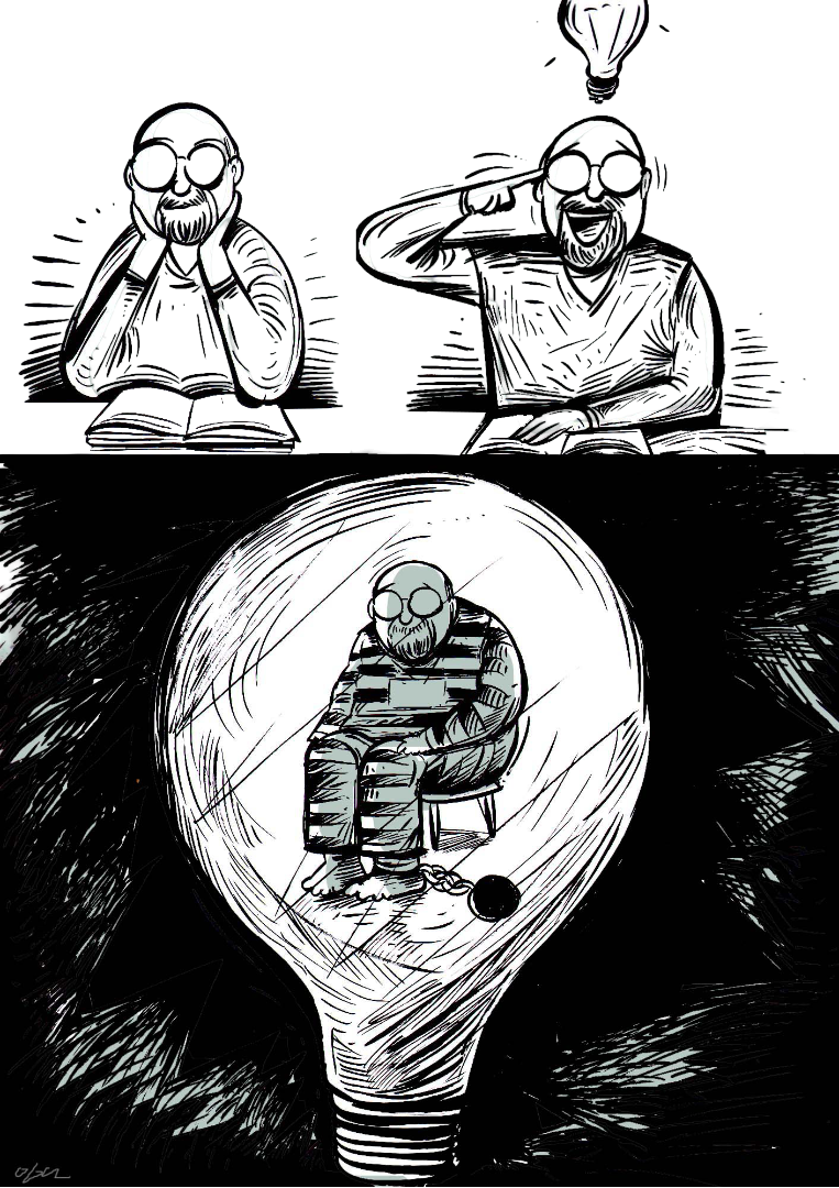 Thoughts - Sweatshirt by Oguz Gurel