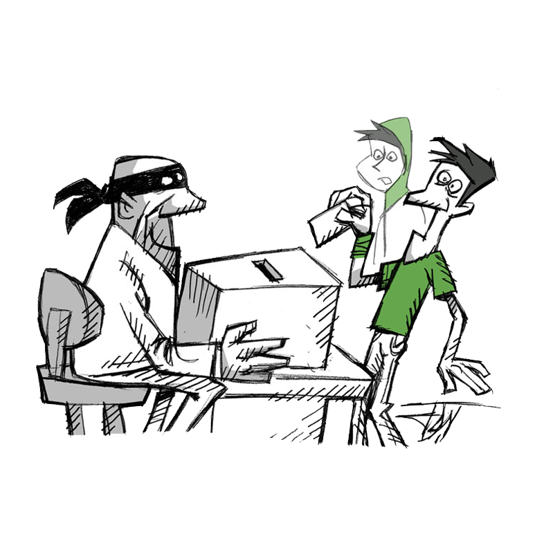 Election- T-Shirt by Afshin Sabouki