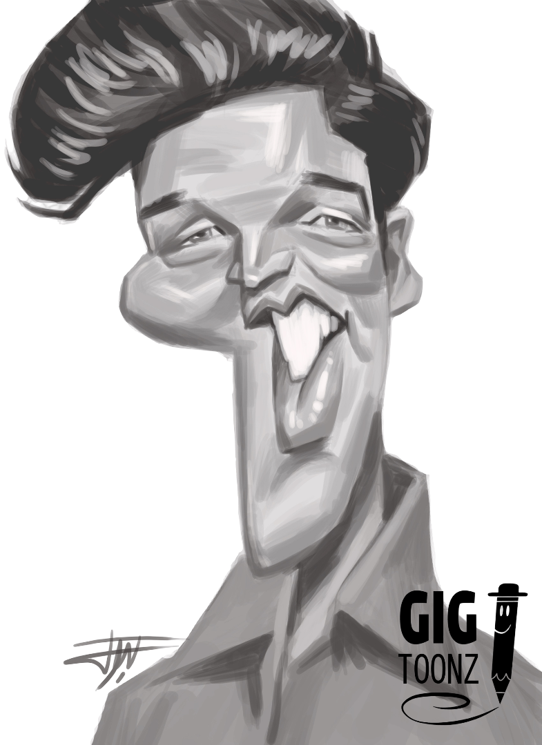 Elvis - T-Shirt by Afshin Sabouki