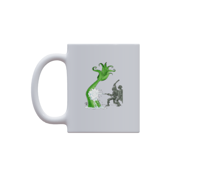 Green Movement - Mug by Afshin Sabouki