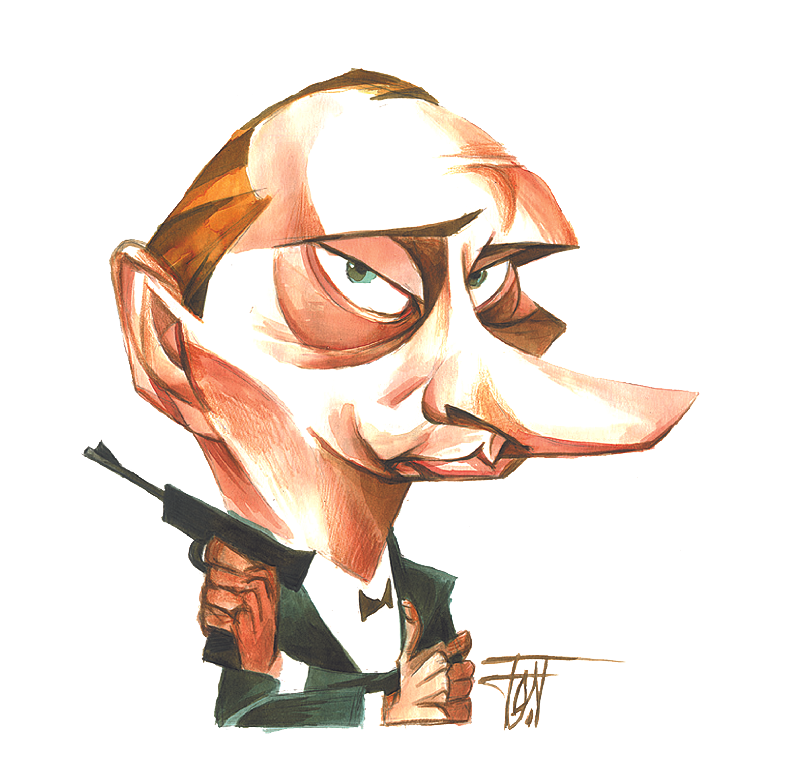 Putin - Mug by Afshin Sabouki