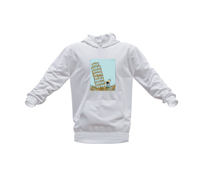 Leaning Tower- Hoodie by Jorge Luis " Johr" Lepera