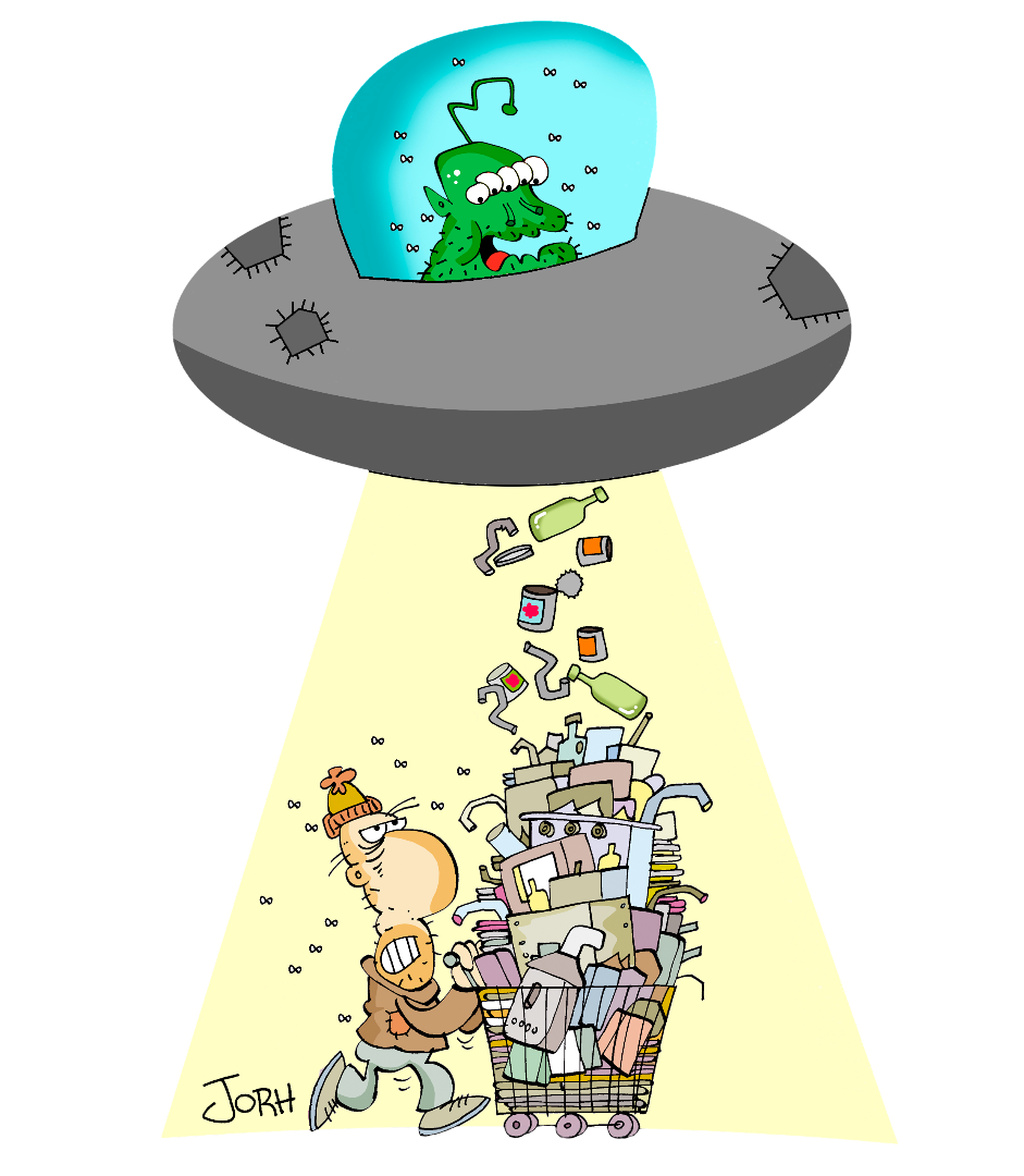 UFO- Sweatshirt by Jorge Luis "Johr" Lepera