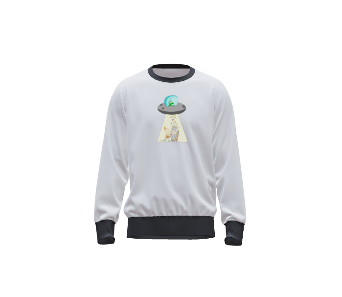 UFO- Sweatshirt by Jorge Luis "Johr" Lepera