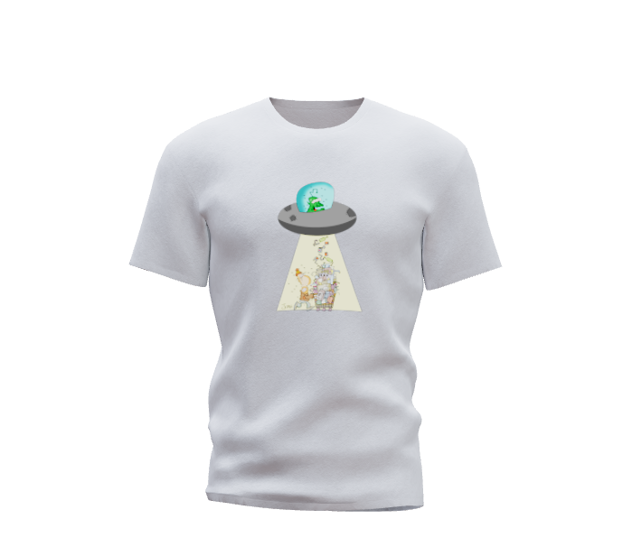 UFO- T-shirt by Jorge Luis "Johr" Lepera