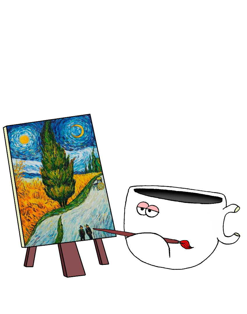 Painting & Mug- Hoodie by Jorge Luis "Johr" Lepera