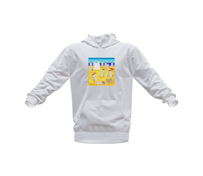 Nudist Beach- Hoodie by Jorge Luis "Johr" Lepera