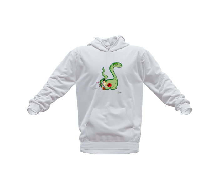 Dino - Hoodie by Jorge Luis "Johr" Lepera