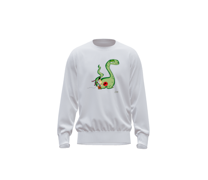 Dino - Sweatshirt by Jorge Luis "Johr" Lepera