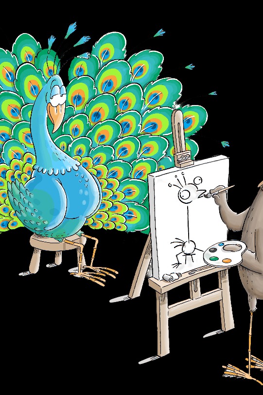 Painter Peacock