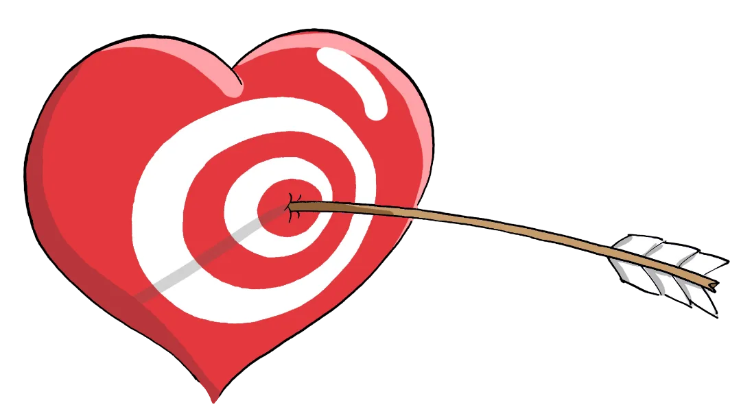 Archery Target Love