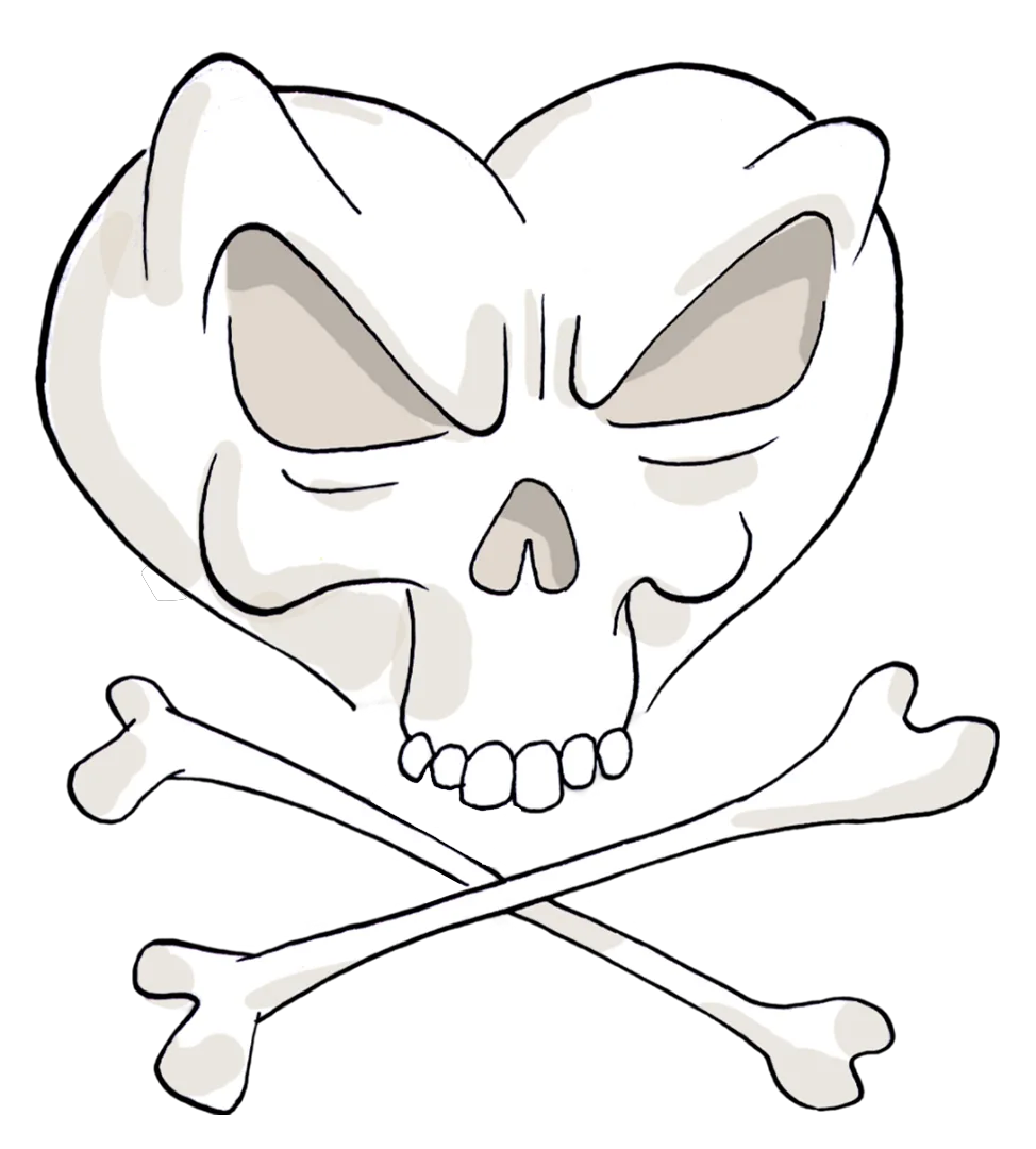 Skull Scary Love