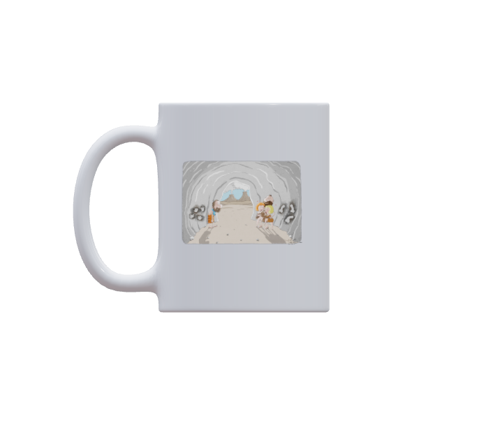 Caveman Stone Age - Mug by Engin Selcuk