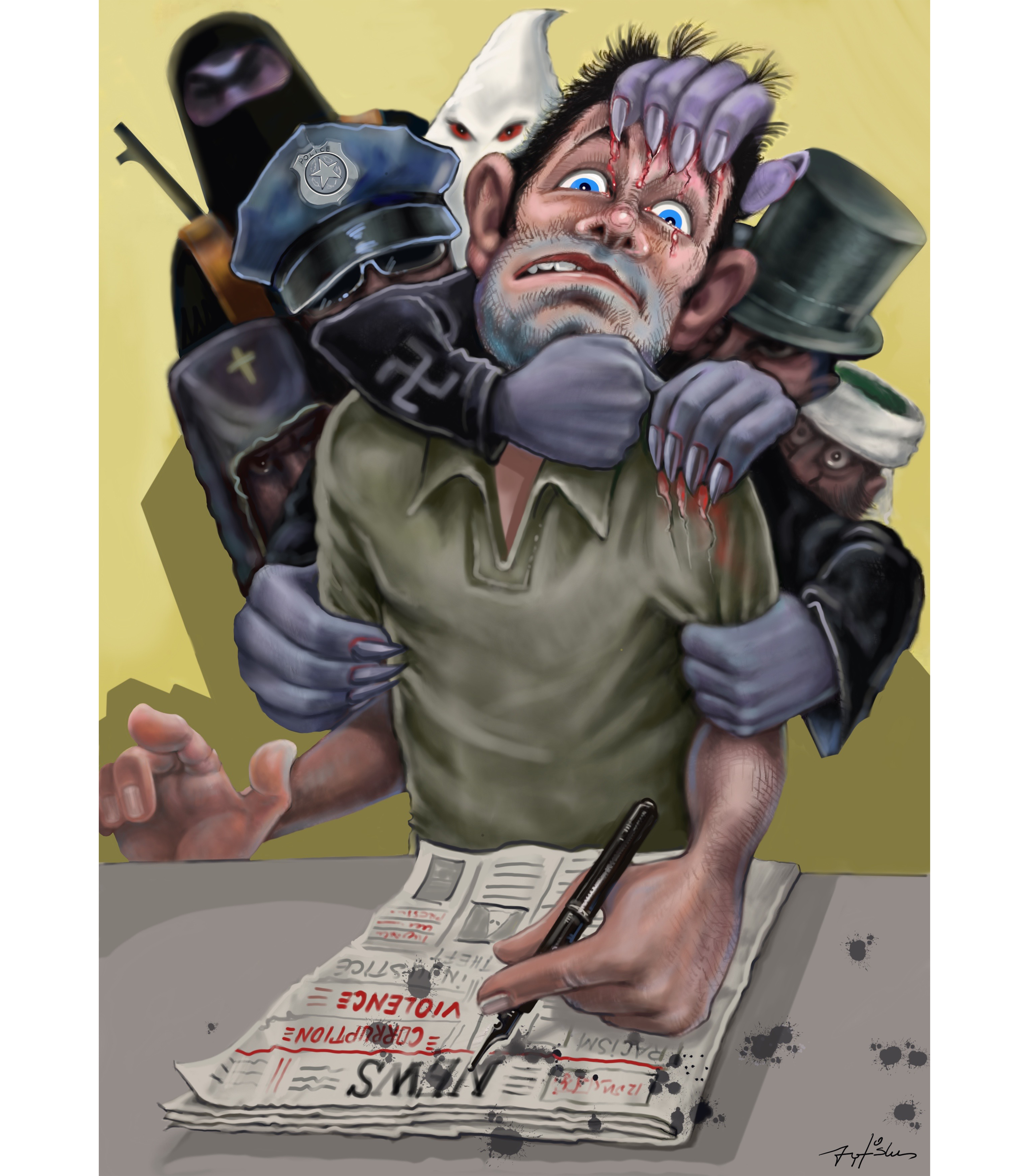 Capture - Sweatshirt by Halit Kurtulmus Aytoslu