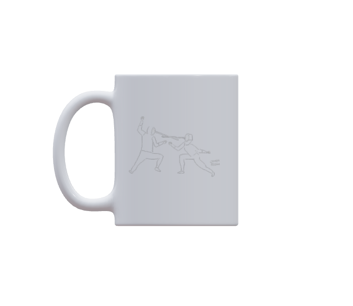 Fencing- Mug by Suren Hossein