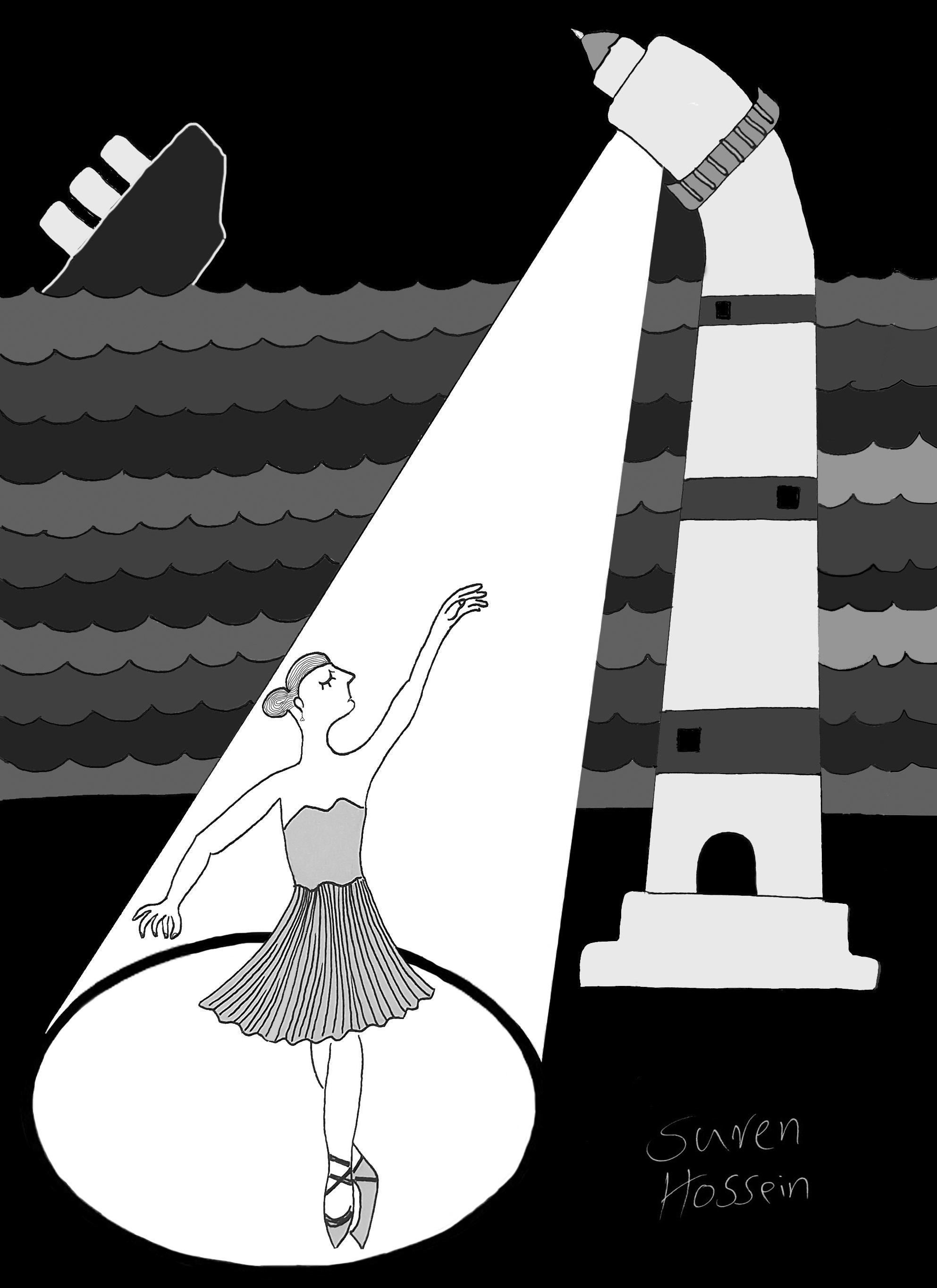 Lighthouse - Mug by Suren Hossein