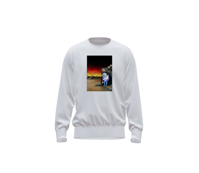 Peace & War- Sweatshirt by Seyran Caferli