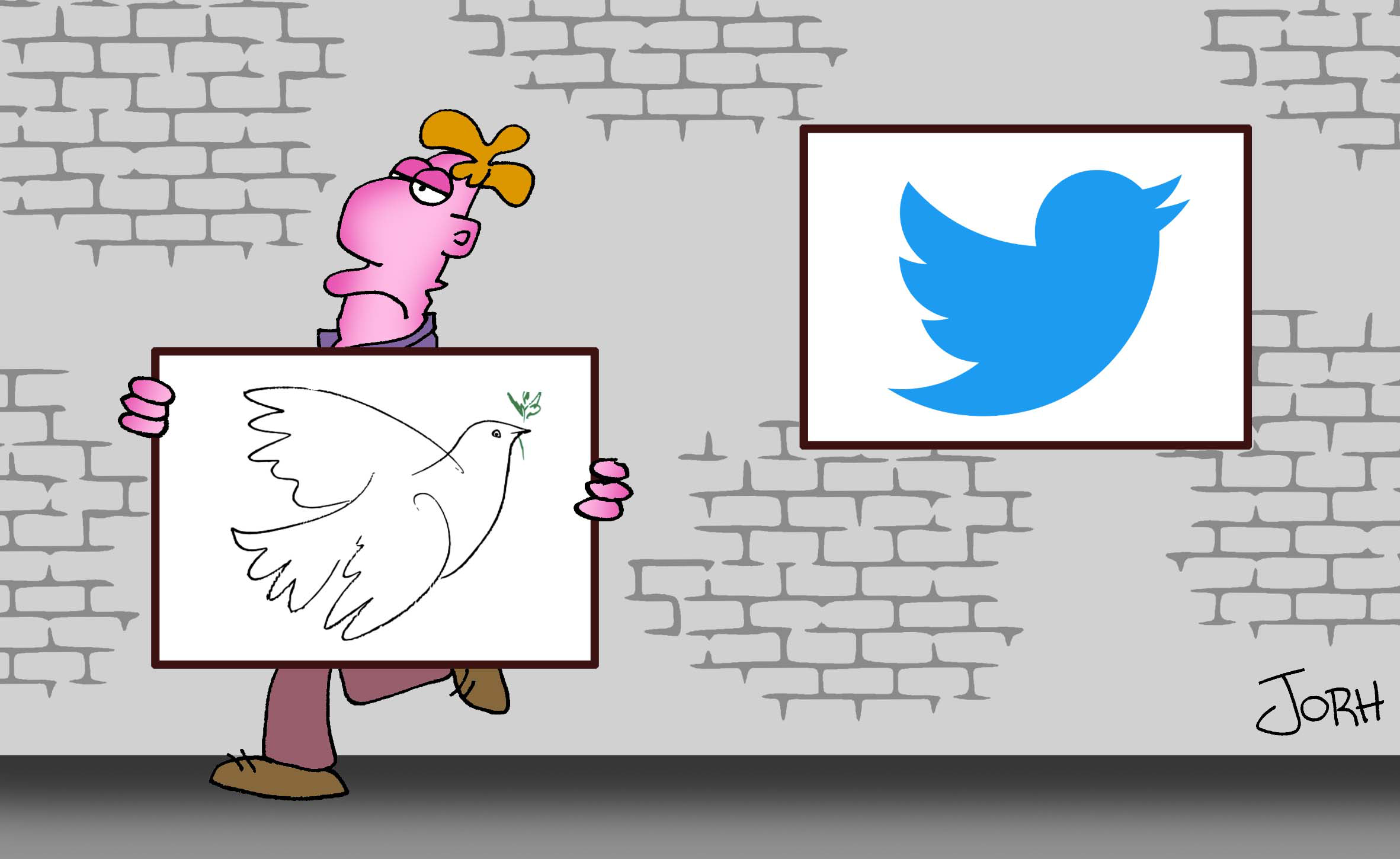 X - Mug by Jorge Luis "Johr" Lepera