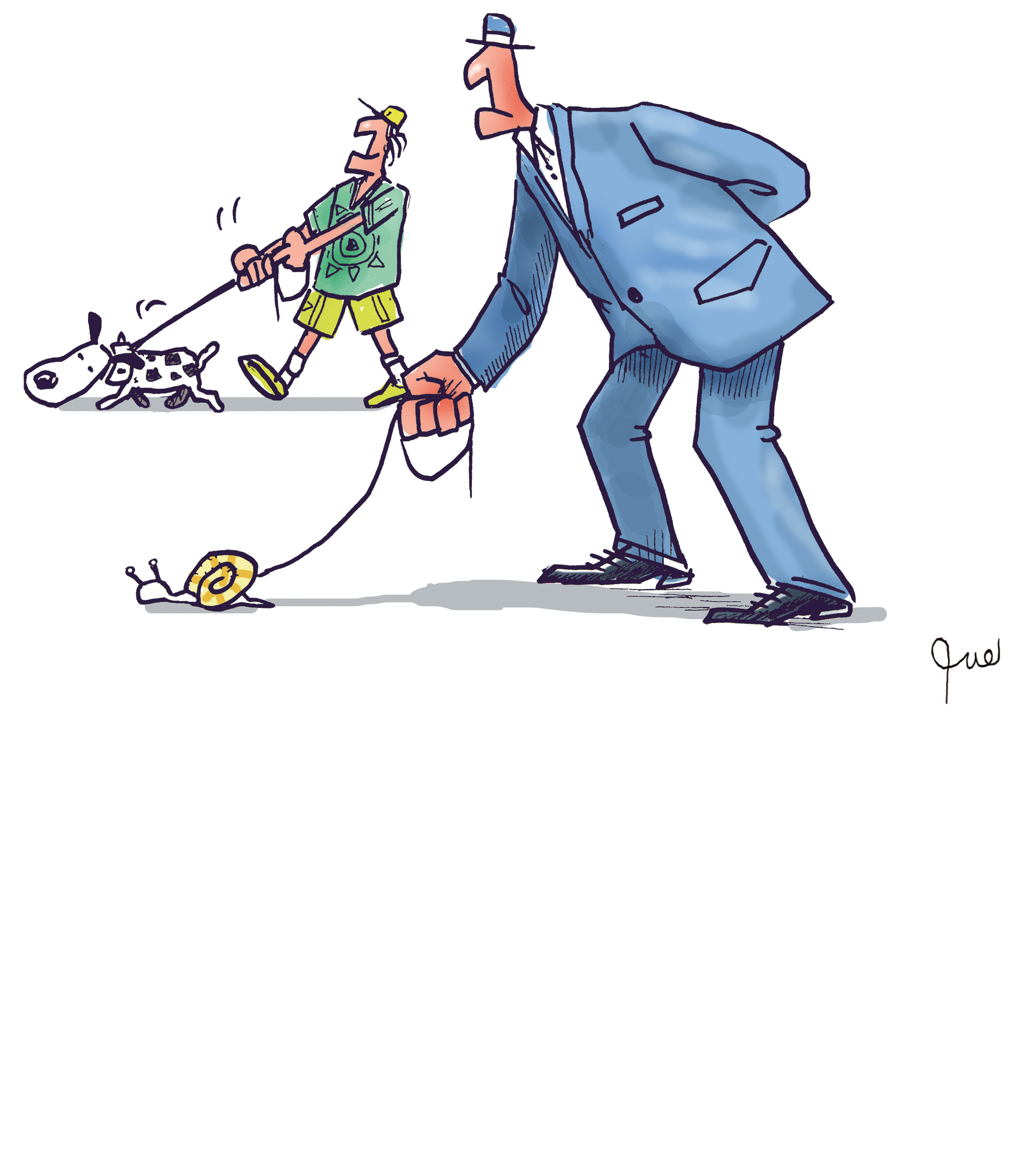 Leash- T-Shirt by Hossein Naghib