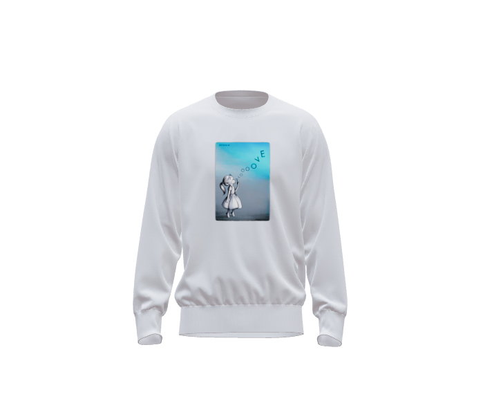 Girl Bubble-  Sweatshirt by Andrea Pecchia