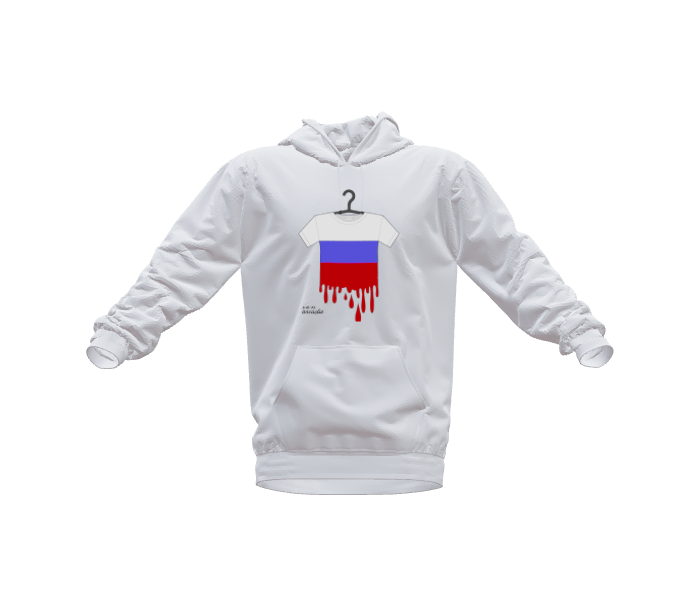 Bloody Shirt -Hoodie by Arcadio Esquivel