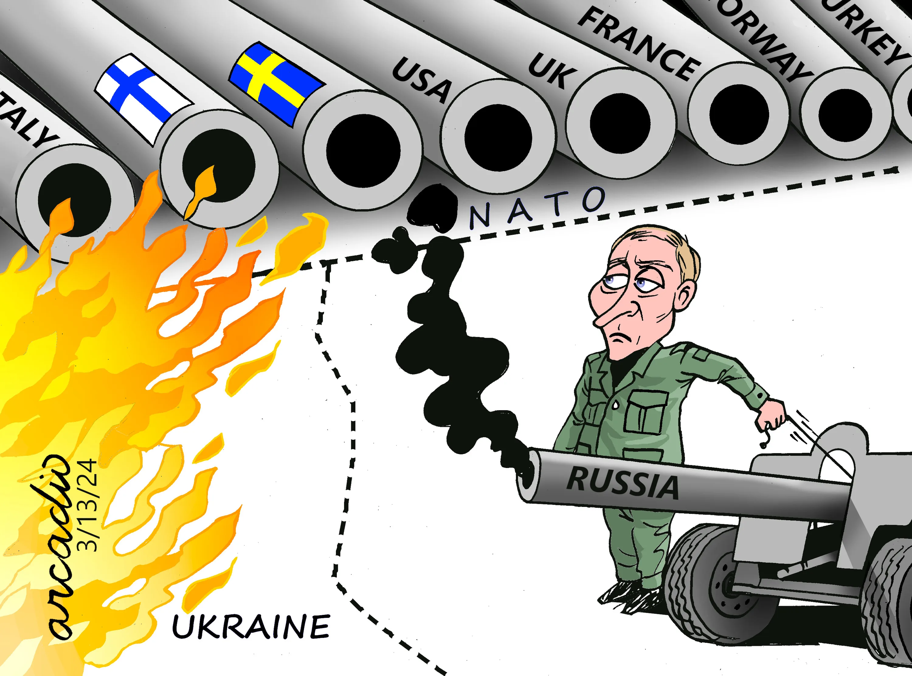 Russia, Ukraine & NATO