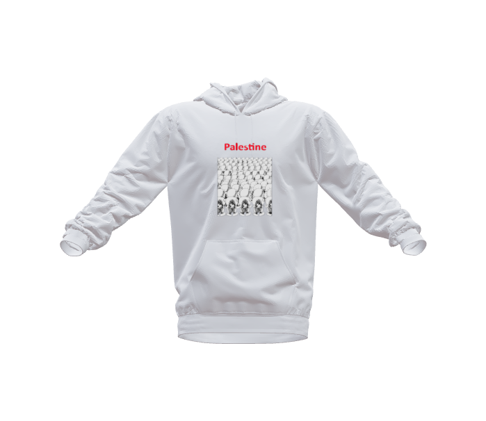 Palestine- Hoodie by Fadi  "FadiToon" Abou Hassan