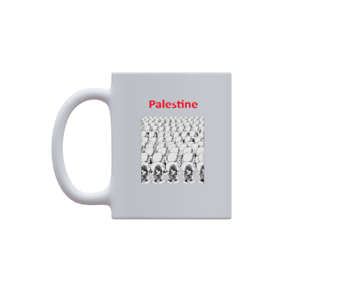 Palestine- Mug by Fadi  "FadiToon" Abou Hassan