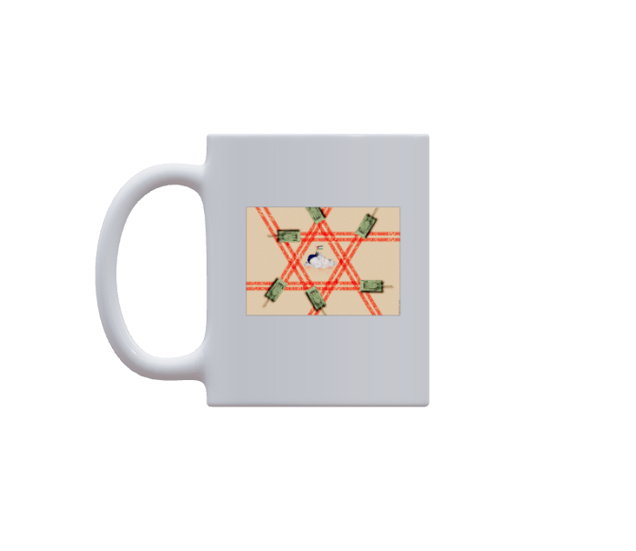 Gaza - Mug by Fadi "FadiToon" Abou Hassan