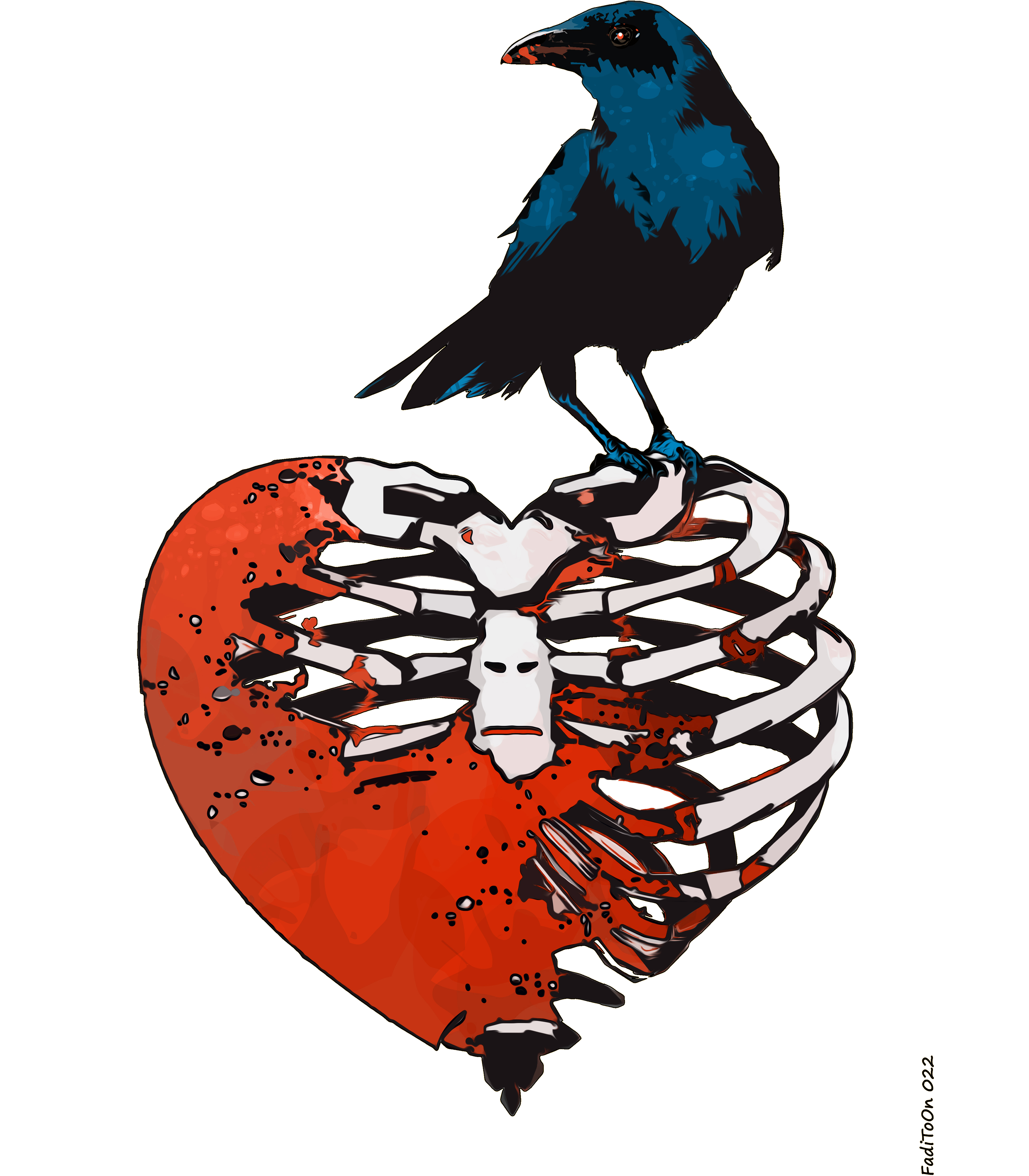 Love in the times of hate- Hoodie by Fadi "FadiToon" Abou Hassan