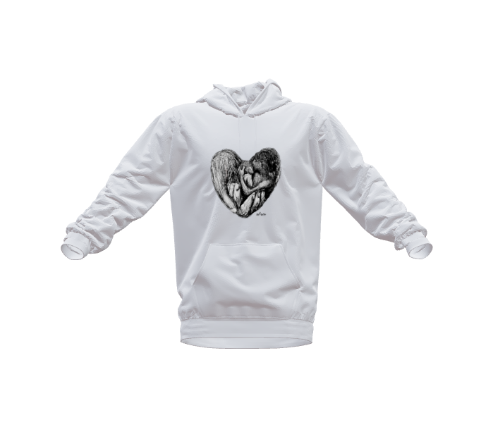 Love - Hoodie by Jose Rodriguez Avila