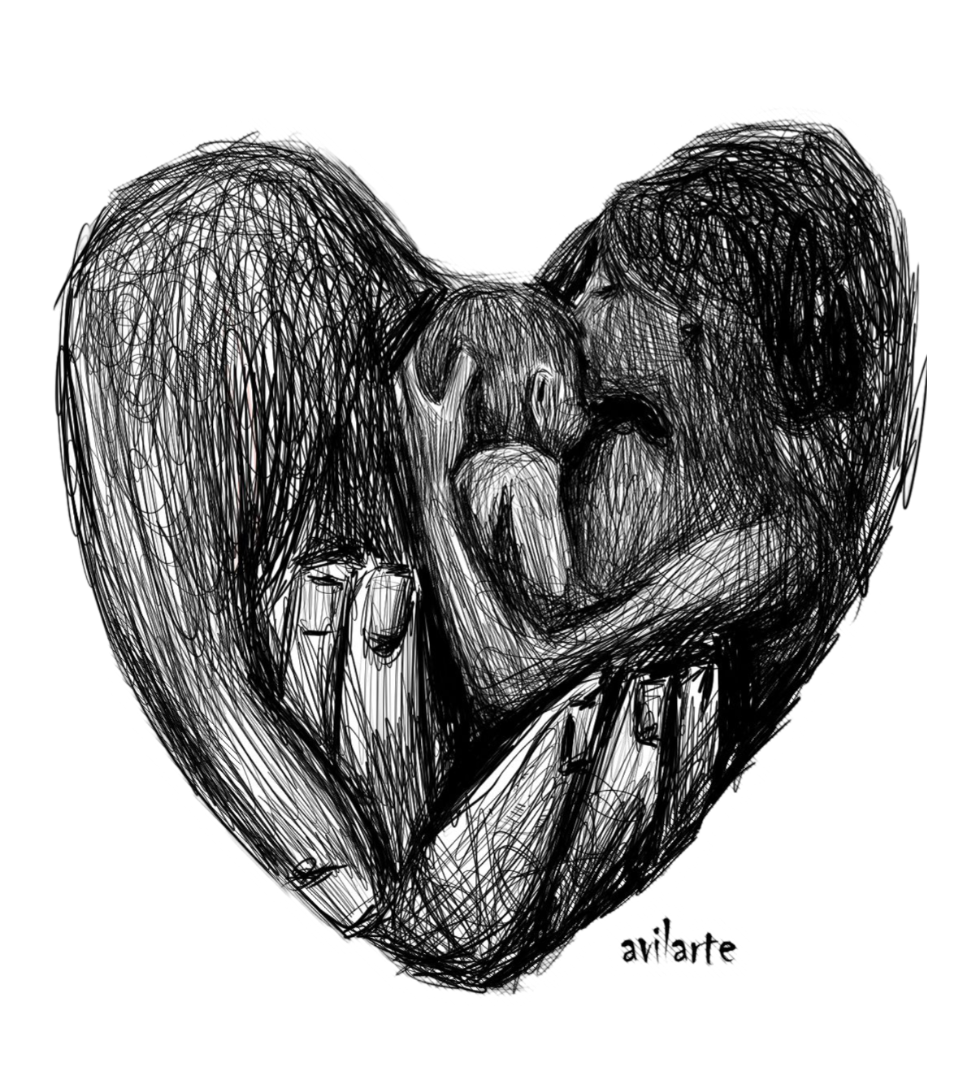 Love - T-Shirt by Jose Rodriguez Avila